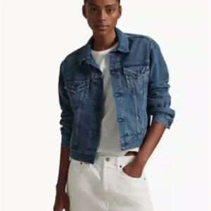 polo ralph lauren — women's denim trucker jacket
