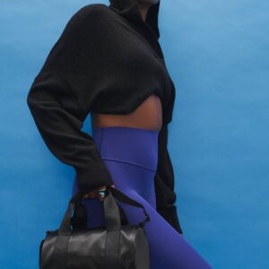 Home vsx satin mini duffle crossbody bag