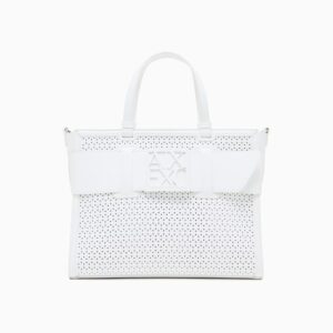 crinkle effect fabric shopper