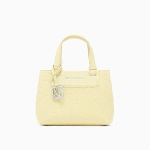 tote shopping bag with coated belts