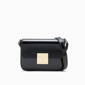 small shoulder bag with logo