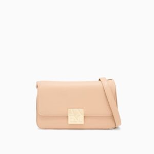 clutch mini bag in coated fabric