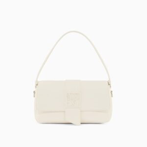 solid color shoulder bag